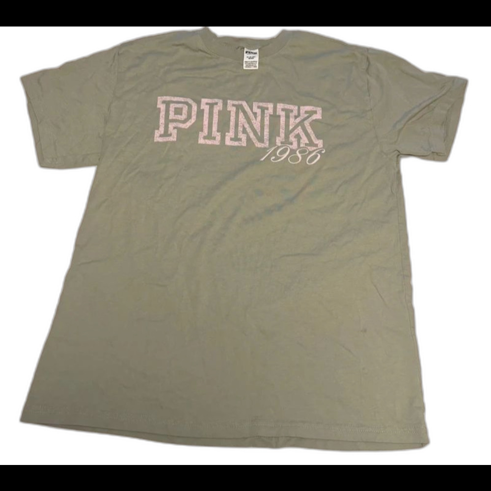 PINK light green tshirt size XS